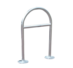 Anlehnb&uuml;gel / Absperrb&uuml;gel -Diveria- &oslash; 60mm, Stahl, H&ouml;he 1000 mm, Breite 440 mm, optionaler Querholm