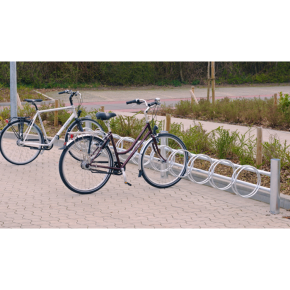 Fahrradklemme / Fahrradständer -Rhodos-, einseitige Radeinstellung 90°