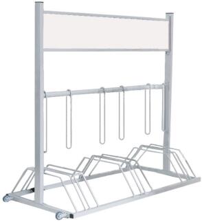 Modellbeispiel: Werbe-Fahrradständer -Security Station- (Art: 19933)