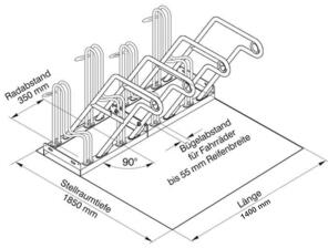Technische Ansicht: Montageempfehlung (Art. 4604)