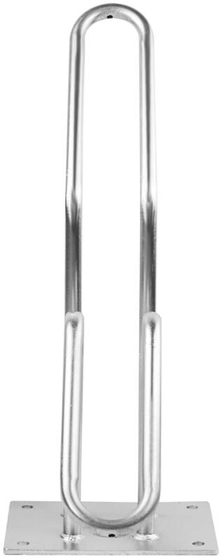 Fahrradständer VARIO, bis 64 mm Reifenbreite, einseitiges Einstellen, Stahl, feuerverzinkt