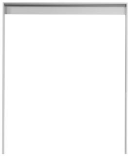 Modellbeispiel: Anlehnbügel 80 x 12 mm aus Stahl mit Unterzug (Art. 4152.045)
