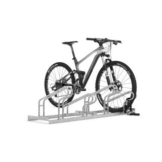 Bügelparker 2058, 8 Stellplätze, Radabstand 350 mm, einseitig