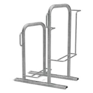 Fahrradständer 'KAPPA®', einseitige Radeinstellung, Radabstand 360 mm, 2-4 Stellplätze, 2-4 Bügel,