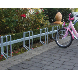 Fahrradständer / Reihenparker -Nordstrand- Einstellwinkel 90°, 6 Einstellplätze, einseitig