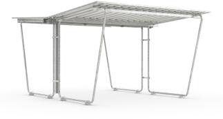 Anbaueinheit 'Siegen S29' für Überdachungssystem 'Siegen S27', doppelseitig