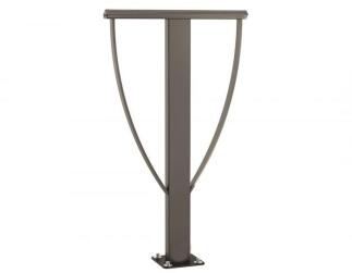 Anlehnbügel 'Lissabon' aus Stahl, Höhe 900 mm