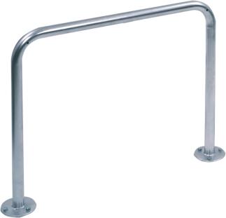 Anlehnbügel/Absperrbügel 'Typ 9100' Ø 48 mm aus Stahl, Höhe 800 mm