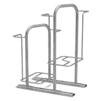 Fahrradständer 'KAPPA LIGHT®', doppelseitige Radeinstellung, Radabstand 360 mm, 4-8 Stellplätze, 2-4