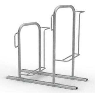 Fahrradständer 'KAPPA LIGHT®', einseitige Radeinstellung, Radabstand 500 o. 700 mm, 1-4 Stellplätze,