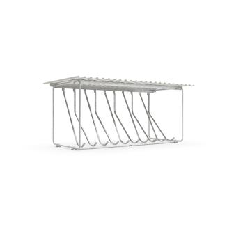 Fahrradhochparker 'Amsterdam A', 10 oder 14 Stellplätze, überdacht