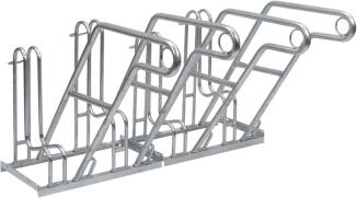 Fahrradständer Anlehnbügel Typ 4600, einseitige Radeinstellung 90°, VSF all-ride zertifiziert