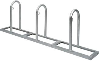 Reihenanlehnbügel 'Track' aus Stahl, Höhe 850 mm