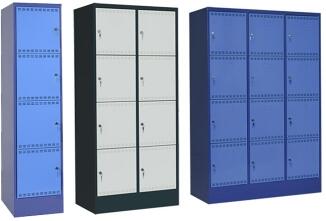 Ladestation 'Strength II' für E-Bikes und Pedelecs, 8 oder 12 Fächer, versch. Farben