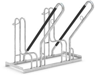 Fahrradständer Anlehnparker Typ 4700 XBF, einseitige Radeinstellung