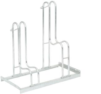 Fahrradständer Bügelparker 'BALLOON® BIKE-RACK' einseitige Radeinstellung 90°, Radabstand 390 mm,