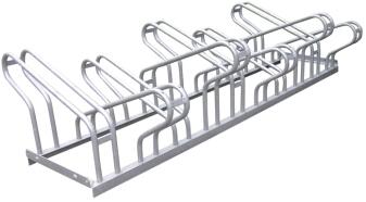 Fahrradständer Bügelparker Typ 1000, zweiseitige Radeinstellung 90°