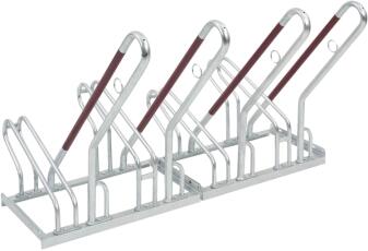 Fahrradständer Anlehnparker Typ 2500 XBF, ADFC Qualität, einseitig Radeinstellung