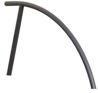 Anlehnbügel 'Juist' Ø 48 mm aus Stahl, Höhe 850 mm