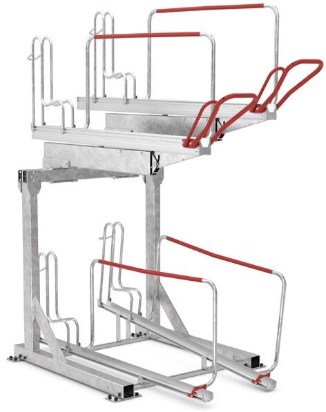 Modellbeispiel: Doppelstockparker -Lindau II- mit 4 Einstellplätzen (Art. 41417)