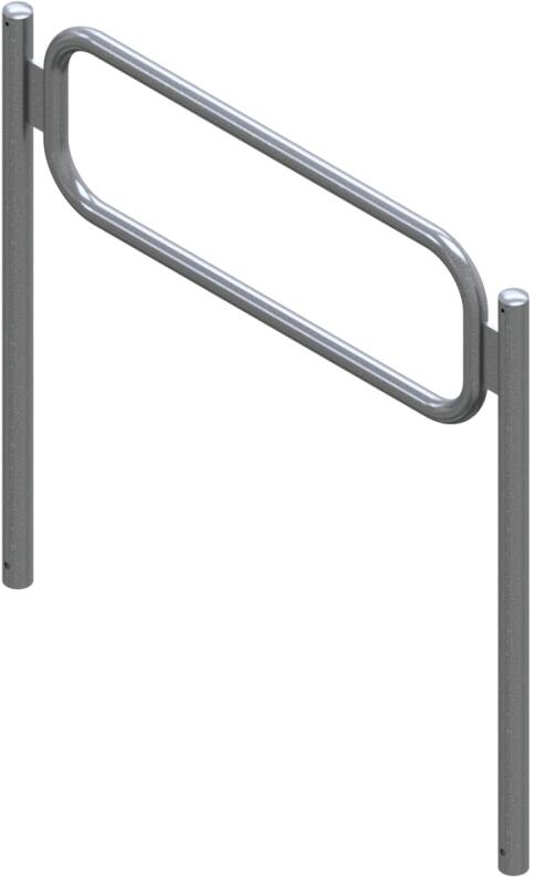 Modellbeispiel: Anlehnbügel/Absperrbügel Kieler Bügel -Amrum- (Art. 422.10)