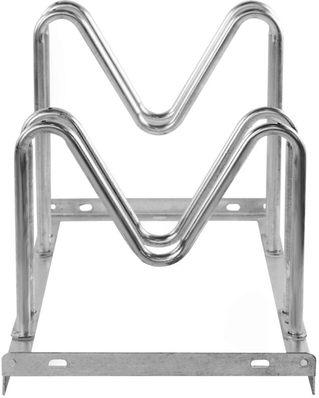 Fahrradständer MAGNIS, bis 64 mm Reifenbreite, ein- oder zweiseitiges Einstellen, Stahl,