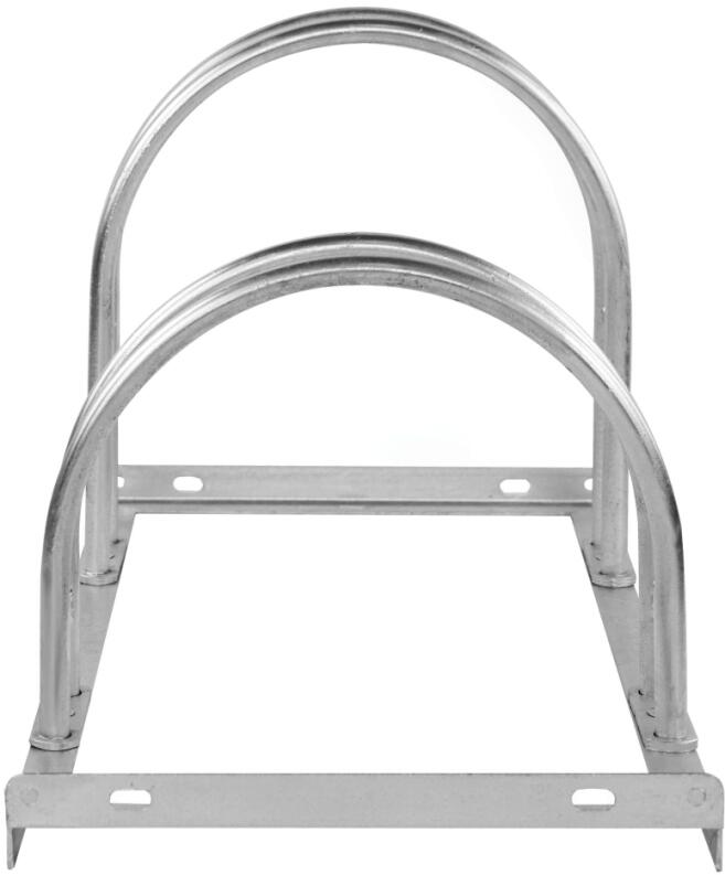 Fahrradständer LUNA, bis 64 mm Reifenbreite, ein- und zweiseitiges Einstellen, Stahl, feuerverzinkt,