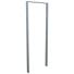 Anlehnbügel/Absperrbügel ′Apelland′ 50 x 12 mm aus Stahl, Höhe 800 mm, zum Einbetonieren
