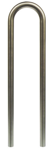 Anlehnbügel / Absperrbügel -Bern- ø 60 mm aus Stahl, Höhe 1000 mm, zum Einbetonieren