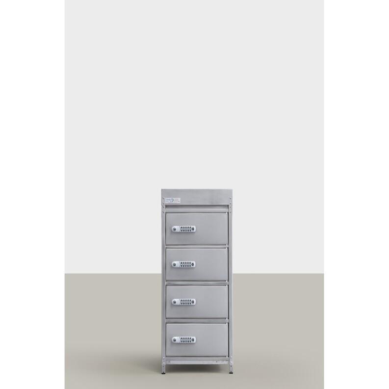 Modellbeispiele: Ladeschrank für Fahrradbatterien und Elektrokleingeräte (v.l. Art. 40288, 40293)