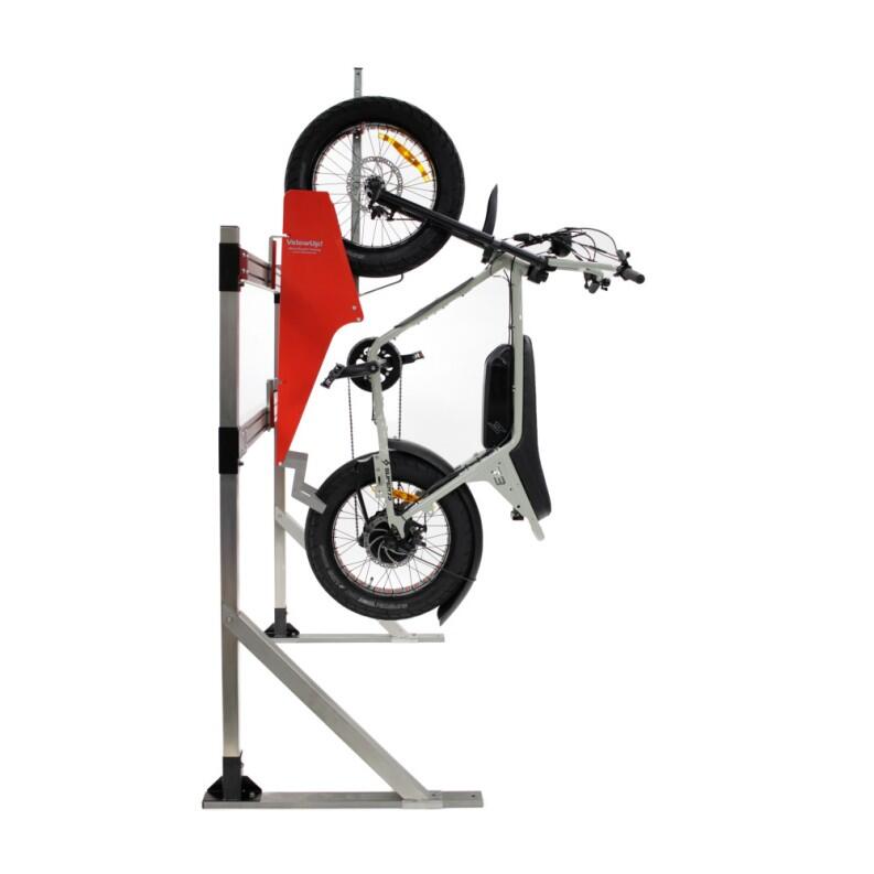 Fahrradlift ′VelowUp 4.0 Fatbike′ platzsparend, schwenkbar, für Fatbikes und Off-Road-Bikes,