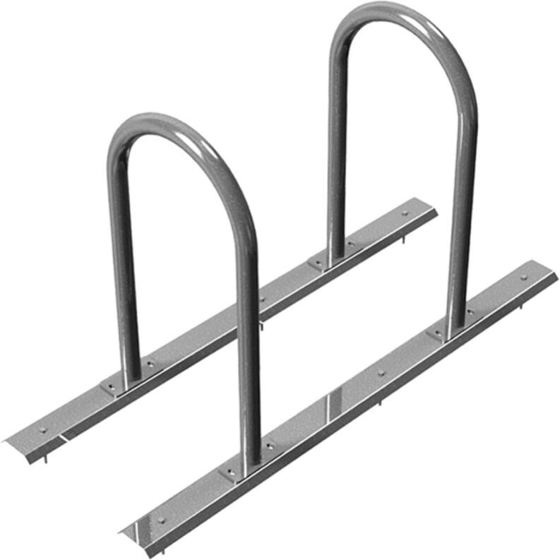 Modellbeispiel: Reihenanlage/Fahrradanlehnbügel mit Schienensystem (Art. 426.20)