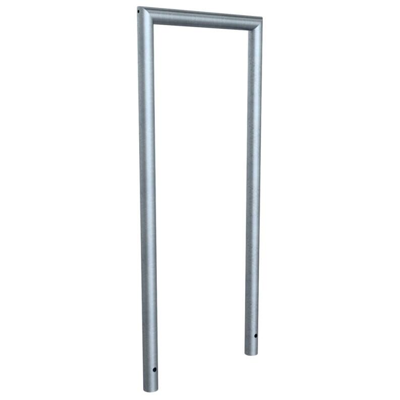 Anlehnbügel/Absperrbügel ′Kassel′ ø 48 mm aus Stahl, Höhe 800 mm