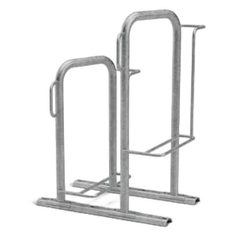 Fahrradständer ′KAPPA®′, einseitige Radeinstellung, Radabstand 360 mm, 2-4 Stellplätze, 2-4 Bügel,