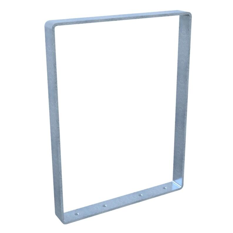 Flachstahlbügel 70x10mm, zum Aufdübeln