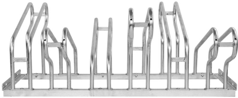 Fahrradständer CLASSIC, bis 68 mm Reifenbreite, zweiseitiges Einstellen, Stahl, feuerverzinkt,