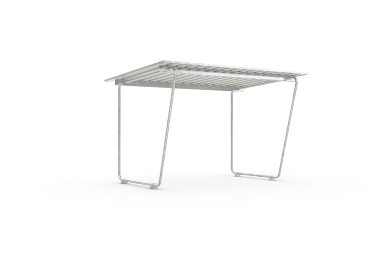 Modellbeispiel: Überdachungssystem -Siegen 17-, einseitig (Art. 40820-0101)