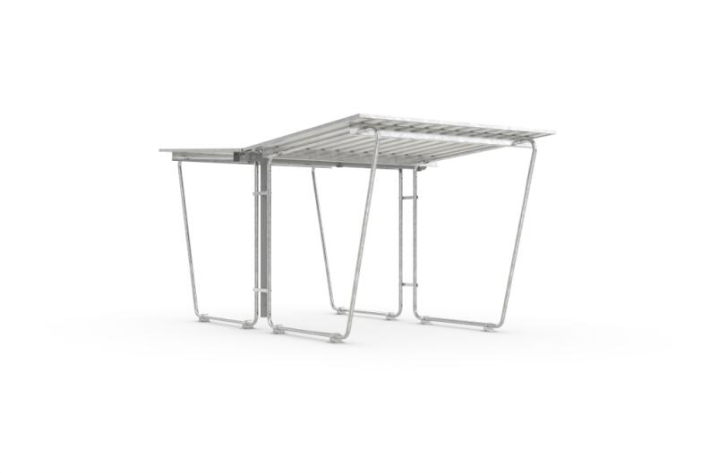 Modellbeispiel: Überdachungssystem -Siegen S26-, doppelseitig (Art. 40825-01)