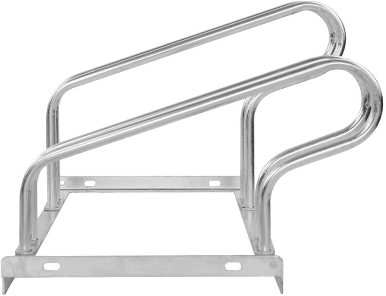 Fahrradständer CLASSIC, bis 68 mm Reifenbreite, einseitiges Einstellen, Stahl, feuerverzinkt,