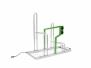 Modellbeispiel: Fahrradständer Anlehnparker -B-Bike Charge-, einseitig, 2 Stellplätze (Art.